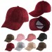   Suede Baseball Cap Unisex Snapback Visor Sport Sun Adjustable Hat Punk  eb-71315866